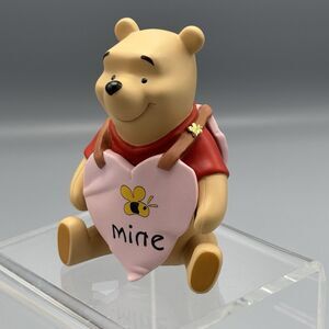 Vintage Disney Pooh and Friends Winnie the Pooh Be Mine Figurine Valentines